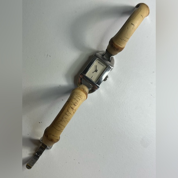 GUCCI 6800L BAMBOO BANGLE ladies watch - Picture 9 of 15